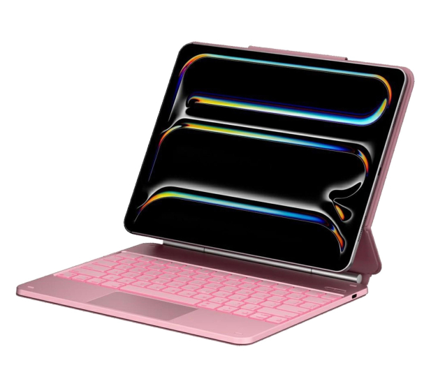 TYPECASE Etui Edge z klawiaturą do iPad Air 13" 2024/2025 różany - 1485374 - zdjęcie